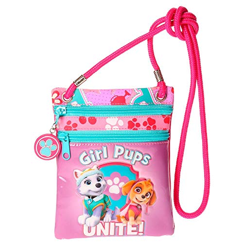 Paw Patrol Girls Pups Umhängetasche, 18 cm, 0.25 liters, Rosa von PAW PATROL