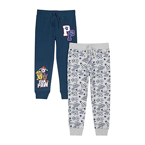 Paw Patrol Jungen Jogginghose 2er Pack Chase & Marshall 2PK Trainingshose, navy, 5-6 Jahre von PAW PATROL
