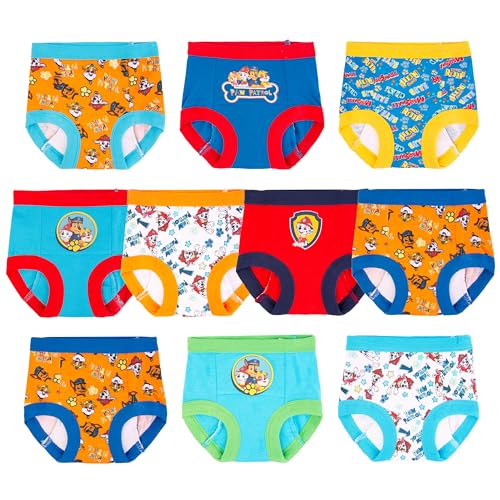 Paw Patrol Jungen Potty Pant Multipack Baby und Kleinkind, Trainings-Unterwäsche, Tb Töpfchen-Trainingshosen, 10 Stück, 2 Jahre von PAW PATROL