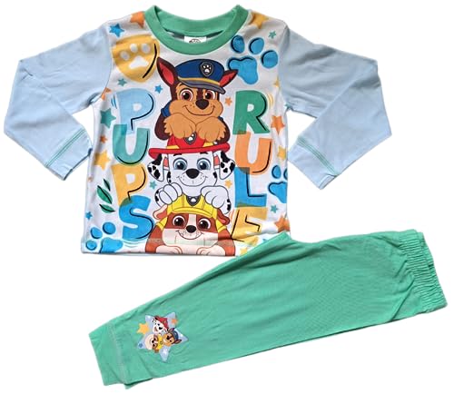 Paw Patrol Jungen-Schlafanzug "Rule", Alter 18 Monate bis 5 Jahre (2–3 Jahre), mehrfarbig, mehrfarbig, 2-3 Years von PAW PATROL