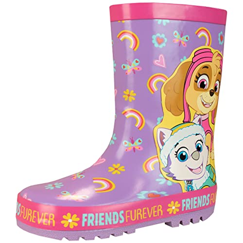 PAW PATROL Kinder Gummistiefel Roze EU 26 (UK 8) von PAW PATROL