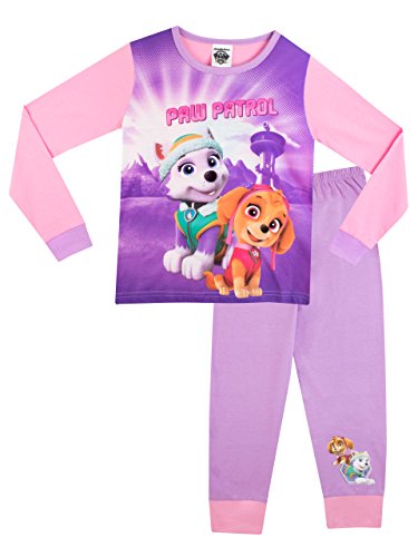 PAW PATROL Mädchen Everest und Skye Schlafanzug 116 von PAW PATROL