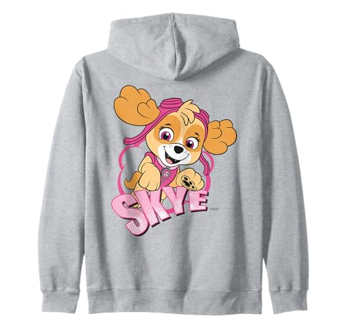 Paw Patrol Skye, Retro-Cartoon-Pose, Abenteuer, Power-Kunst für Mädchen Kapuzenjacke von PAW PATROL