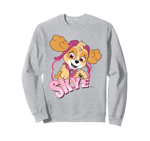 Paw Patrol Skye, Retro-Cartoon-Pose, Abenteuer, Power-Kunst für Mädchen Sweatshirt von PAW PATROL
