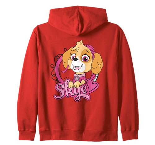 Paw Patrol Skye, Retro-Motiv Rettungsgerät für Mädchen, Powerpup, Abenteuer-Design Kapuzenjacke von PAW PATROL