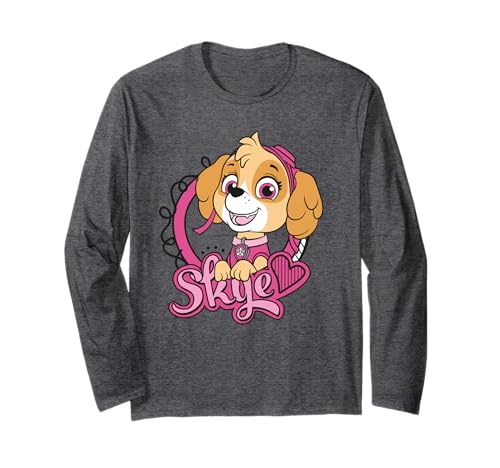 Paw Patrol Skye, Retro-Motiv Rettungsgerät für Mädchen, Powerpup, Abenteuer-Design Langarmshirt von PAW PATROL