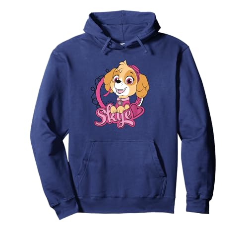 Paw Patrol Skye, Retro-Motiv Rettungsgerät für Mädchen, Powerpup, Abenteuer-Design Pullover Hoodie von PAW PATROL