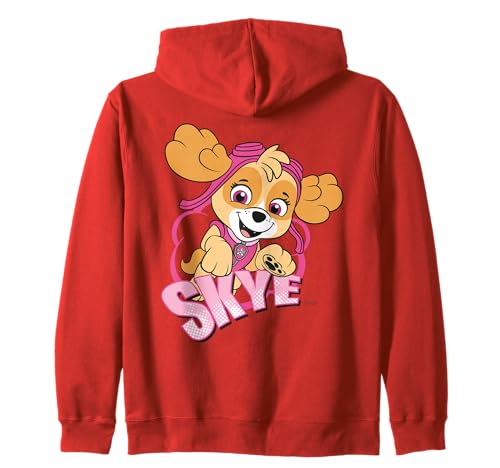 Paw Patrol Skye Cartoon Rescue Girl Power Pup, Retro-Kunstwerk Kapuzenjacke von PAW PATROL