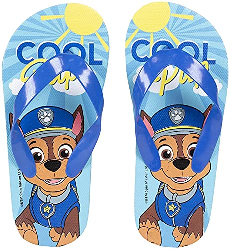 Paw Patrol Zehentrenner für Jungen, Klassisches Design, Leichte Sandalen, Sommerschuhe, Geschenk für Jungen, Größe EU 24/25 von Paw Patrol