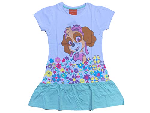 Skye Mädchen Kleid (blau, 122) von PAW PATROL