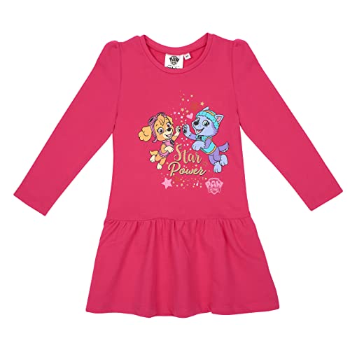 Paw Patrol Mädchen Kleid (Pink 3, 122) von PAW Patrol - Helfer auf vier Pfoten