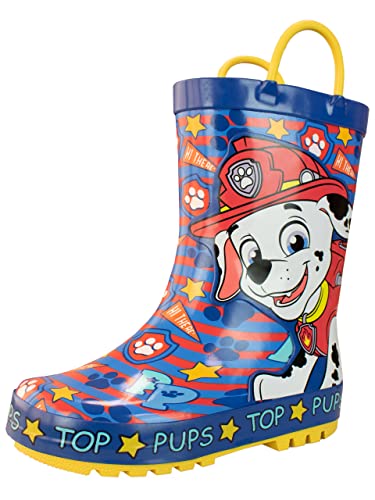 PAW PATROL Jungen Gummistiefel Marshall Blau EU 24 (Größe UK 7) von PAW PATROL