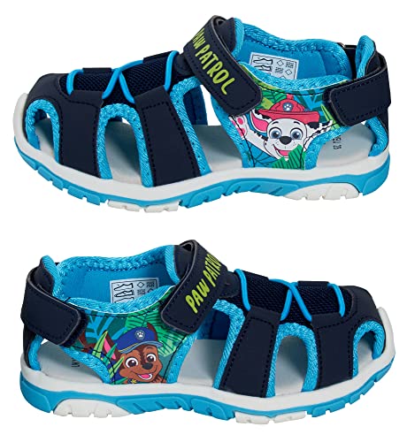 PAW PATROL Sandalen für Kinder Chase Jungen geschlossene Sportsandalen offene Wander-Sommerschuhe von PAW PATROL