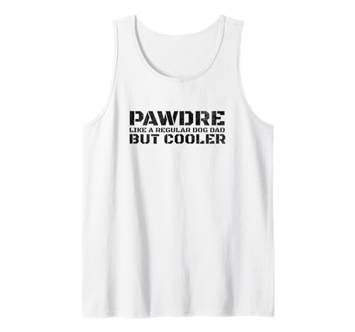 Herren Funny Like A Regular Dog Dad But Cooler, Dog Dad Humor Tank Top Herren Funny Like A Regular Dog Dad But Cooler, Dog Dad Humor Tank Top von PAWDRE