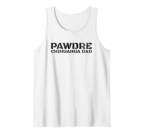 Herren PAWDRE Chihuahua Dog Dad Design for Dog Fathers Tank Top Herren PAWDRE Chihuahua Dog Dad Design for Dog Fathers Tank Top von PAWDRE