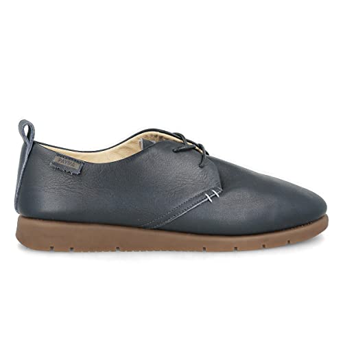 PAYMA - Damen Leder Sneaker. Turnschuhe. Schnürhalbschuhe. Flexible Komfort Leder. Sportschuhe. Farbe: Marineblau, Größe: EU 39 von PAYMA