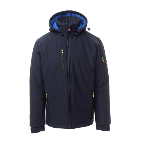 PAYPER Winter-Softshelljacke Outddorjacke Creek Pad Unisex Marineblau Gr. XXL von PAYPER