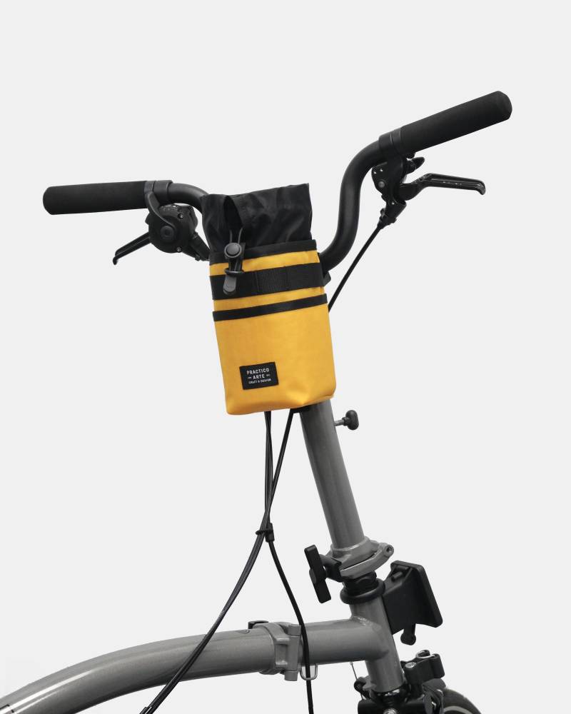 Fahrrad Radsport Vorbau/Lenkertasche | Gelb, Flaschentasche, Handgefertigt in Seoul, Korea, Hangang Edition, Practico Arte Seoul Fahrrad Radsport Vorbau/Lenkertasche | Gelb, Flaschentasche, Handgefertigt in Seoul, Korea, Hangang Edition, Practico Arte Seoul von PAstudioSeoul
