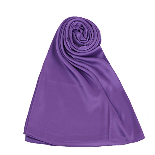 PB-SOAR 100% Seide Seidenschal Schal Stola Halstuch, einfarbiger Schal aus Seide, 180 x 86cm, 20 Farben auswählbar von PB-SOAR