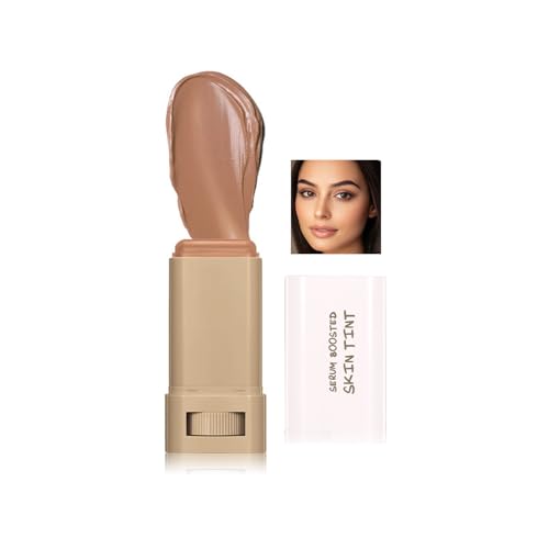 Foundation Stick, Foundation Pinsel, Make Up Foundation, Boosted Skin Tint, Foundation für reife Haut und Konturstab deckt Unebenheiten zu (#6, 18g) von PCC PTYXIS