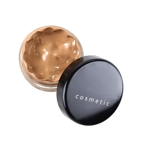 Foundation & Concealer Volle Abdeckung - Feuchtigkeitsspendende, Tiefe Feuchtigkeitsspendende, Aufhellende, Langlebige Make-up Für Dunkle Kreise Und Reife Haut (#8, 12ml) von PCC PTYXIS