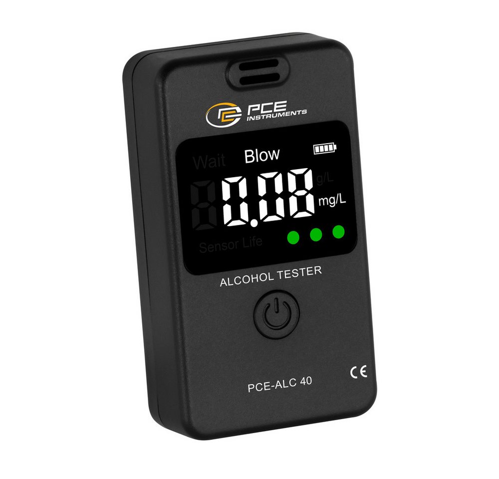 PCE Instruments Alkohol-Schnelltest PCE Instruments PCE-ALC 40 Alkoholtester inkl. Display, Verschiedene von PCE Instruments