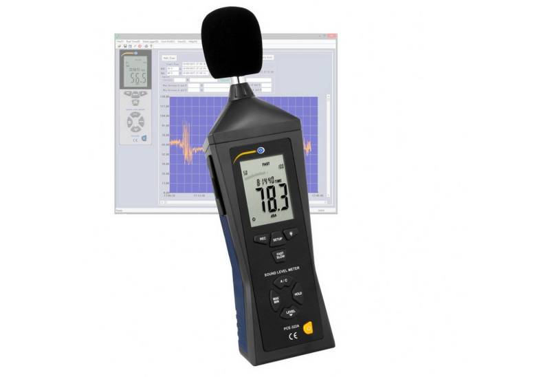 PCE Instruments Schallpegelmessgerät PCE Schallmessgerät PCE-322A von PCE Instruments