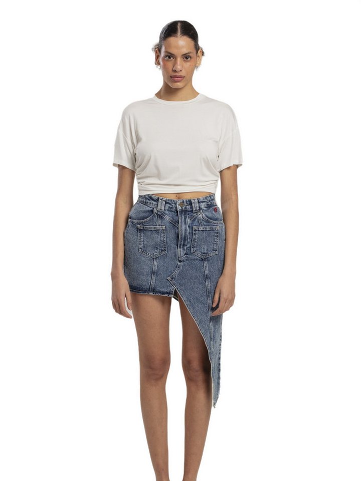 PCFG Midirock FREE HEAVEN DENIM-ROCK MIT AUSSCHNITT von PCFG