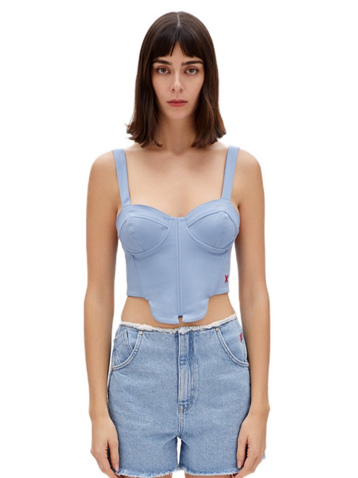 PCFG Sweater GEWEBTES KORSETTOP von PCFG