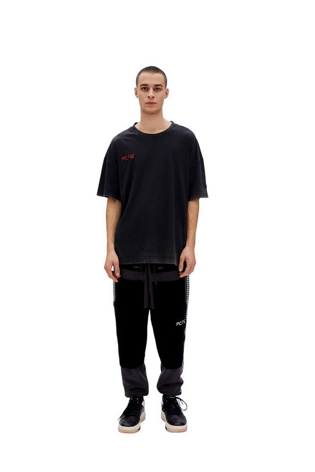 PCFG T-Shirt ACID WASHED TRACK T-SHIRT von PCFG