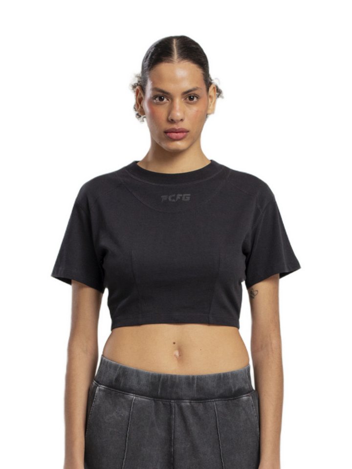 PCFG T-Shirt KOSTENLOSES HIMMEL-CROP-T-SHIRT von PCFG