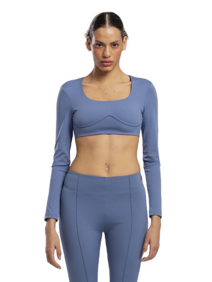 PCFG Unterziehshirt FREE HEAVEN LANGARM-CROP-TOP von PCFG