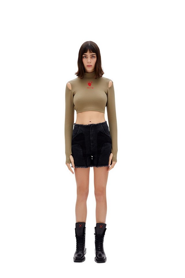 PCFG Yogatop LANGÄRMELIGES CROP-TOP von PCFG