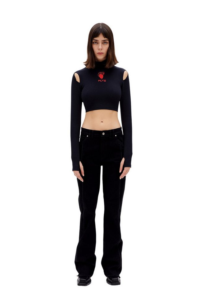 PCFG Yogatop LANGÄRMELIGES CROP-TOP von PCFG
