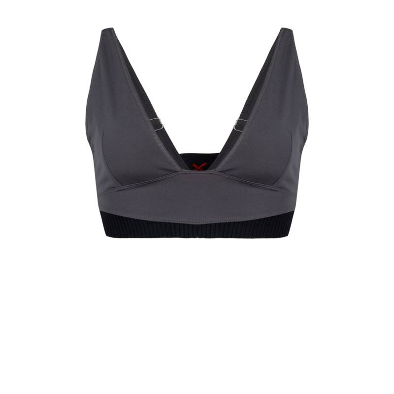 PCFG | YOUR *ITCH ACTIVE TOP | Women's Stone Grey Bralette von PCFG