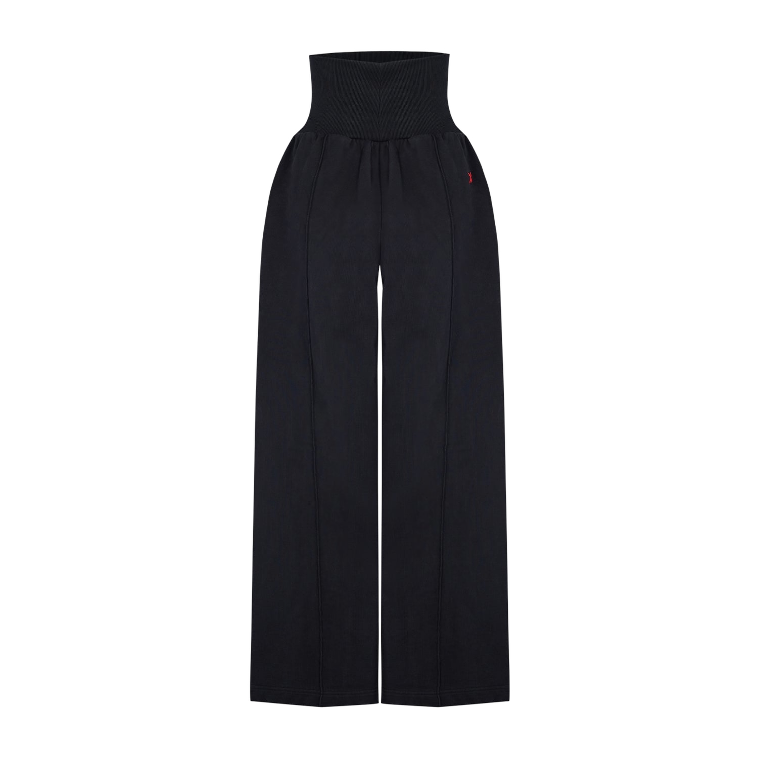 YOUR *ITCH FOLDED SWEAT PANT - JET BLACK - Black - M - PCFG - Wide leg pants YOUR *ITCH FOLDED SWEAT PANT - JET BLACK - Black - M - PCFG - Wide leg pants von PCFG