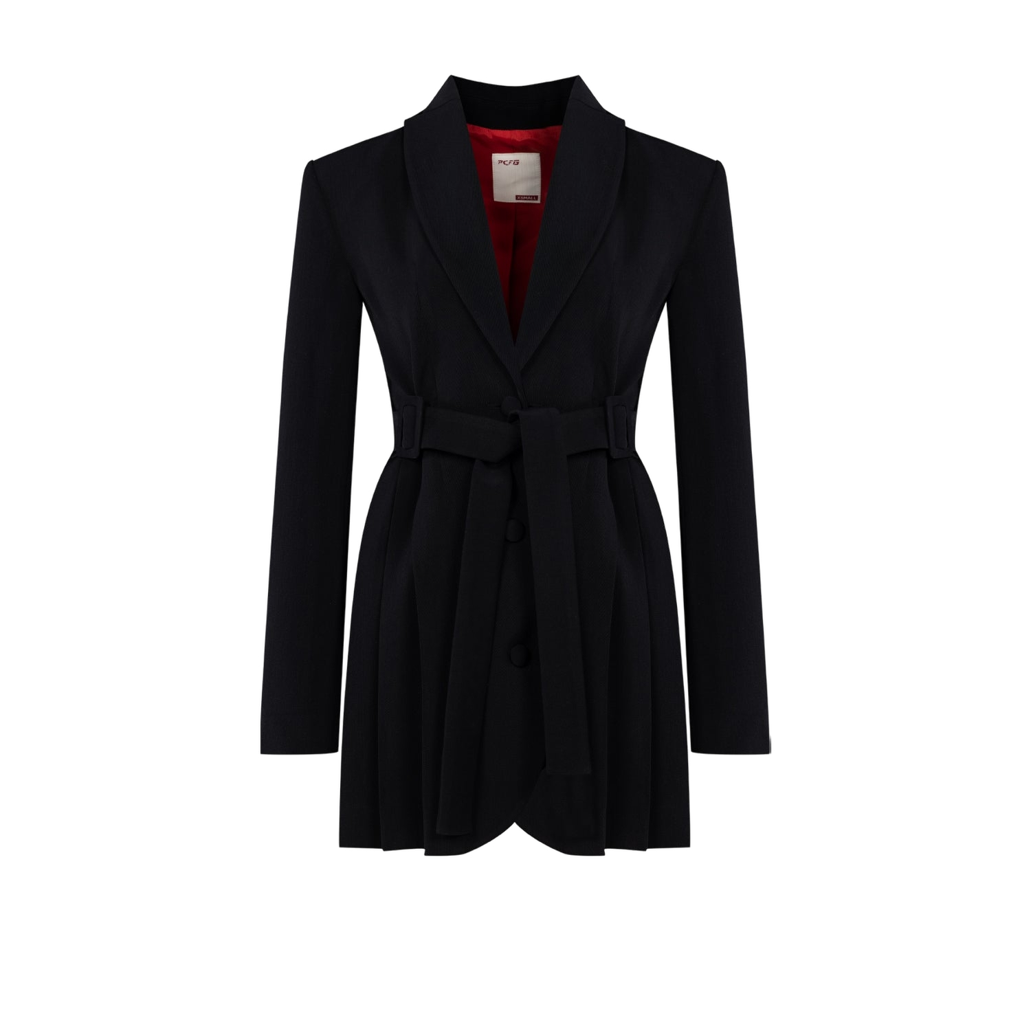 YOUR *ITCH JACKET DRESS - JET BLACK - Black - XS - PCFG - Mini dresses von PCFG
