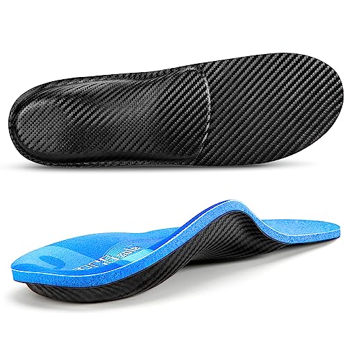 PCSsole Fersensporn Einlagen Orthopädische Einlegesohlen, Arch Support Schuheinlagen für Plattfuß, Plantar Fasciitis, Fersenschmerzen, über Pronation für Männer und Frauen, Blau (30.5CM) von PCSsole