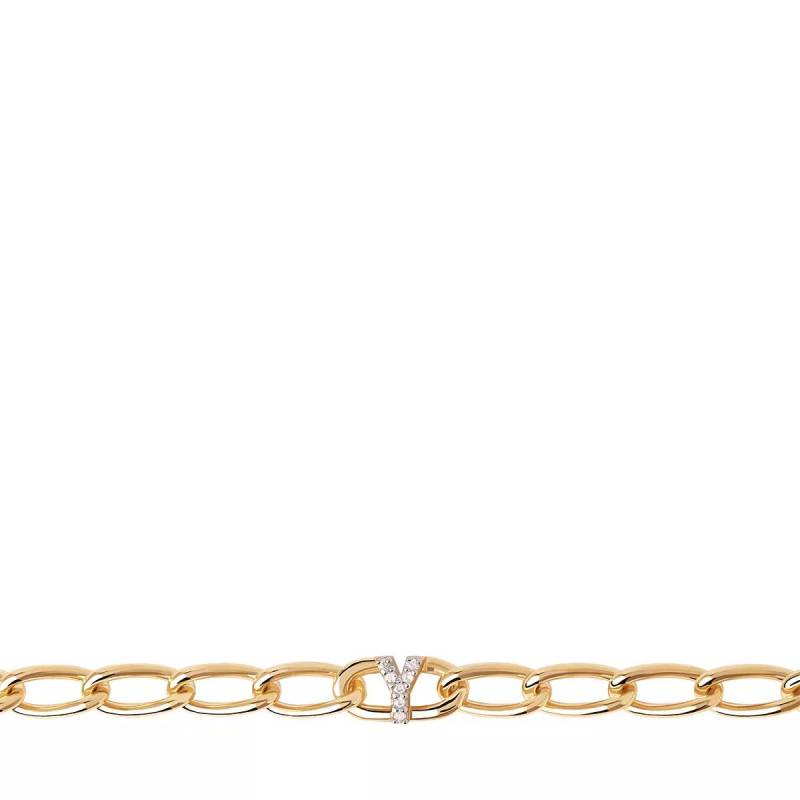 PDPAOLA Armband - Letter Y Bracelet - Gr. M - in Gold - für Damen von PDPAOLA