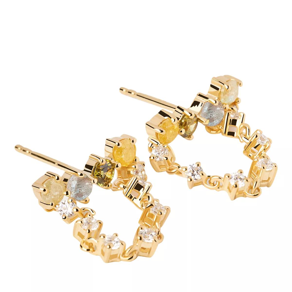 PDPAOLA Ohrringe - Juno Gold Earrings - Gr. unisize - in Gold - für Damen von PDPAOLA