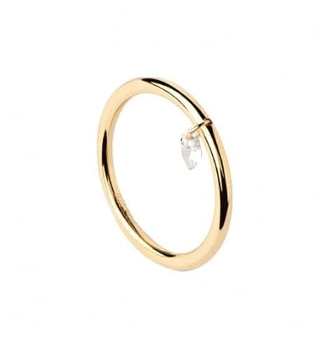 PDPAOLA Ring RAIN gold nicht wasserdicht Damen von P D PAOLA