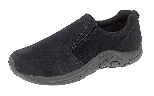 PDQ Ryno Unisex Twin Gusset Dschungel Freizeit Wildleder Turnschuhe Taupe - Schwarz, 6 UK von PDQ