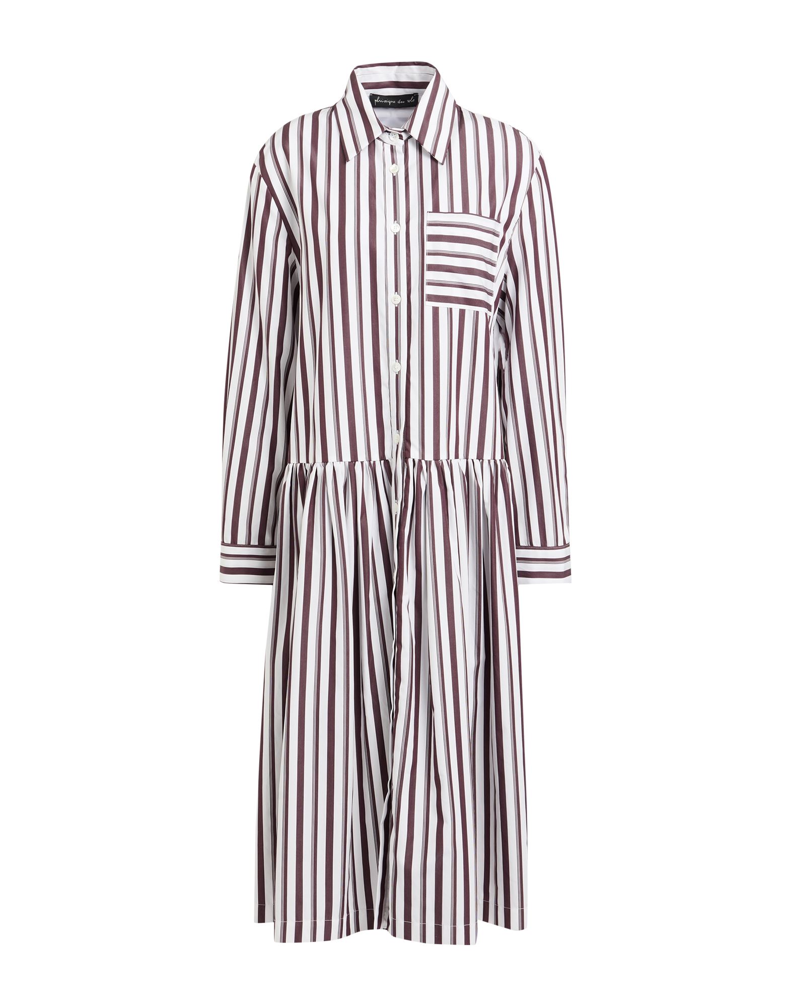 PDR PHISIQUE DU ROLE Midi-kleid Damen Schokobraun PDR PHISIQUE DU ROLE Midi-kleid Damen Schokobraun von PDR PHISIQUE DU ROLE