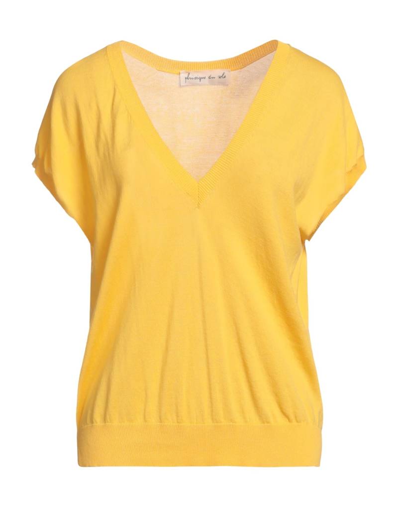 PDR PHISIQUE DU ROLE Pullover Damen Gelb von PDR PHISIQUE DU ROLE