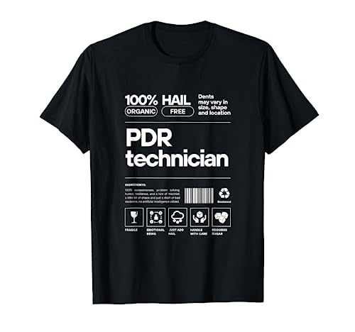 Herren PDR Tech Nährwertetikett T-Shirt von PDR Warrior Gear