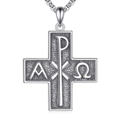 PDTJMTG Kreuz Kette für Herren 925er Sterling Silber PDTJMTG Kreuz Kette für Herren 925er Sterling Silber von PDTJMTG