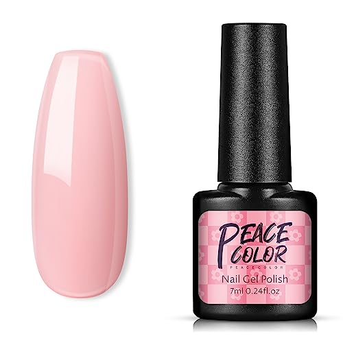 PEACECOLOR UV Gel Nagellack 7ml, Semi Permanent Gellack, Soak Off UV/LED Kunst Maniküre Gel Nail Polish 7ml #05 von PEACECOLOR