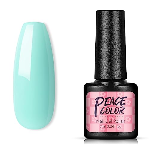 PEACECOLOR UV Gel Nagellack 7ml, Semi Permanent Gellack, Soak Off UV/LED Kunst Maniküre Gel Nail Polish 7ml #35 von PEACECOLOR