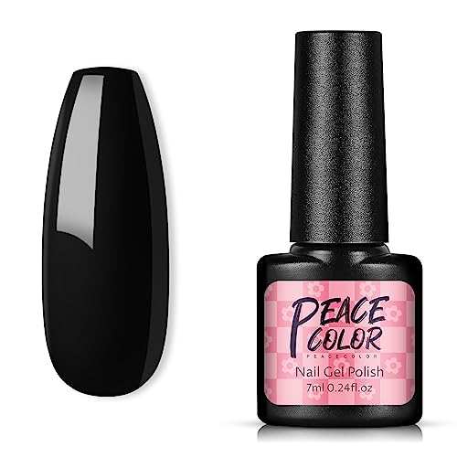 PEACECOLOR UV Gel Nagellack 7ml, Semi Permanent Gellack, Soak Off UV/LED Kunst Maniküre Gel Nail Polish 7ml #50 von PEACECOLOR