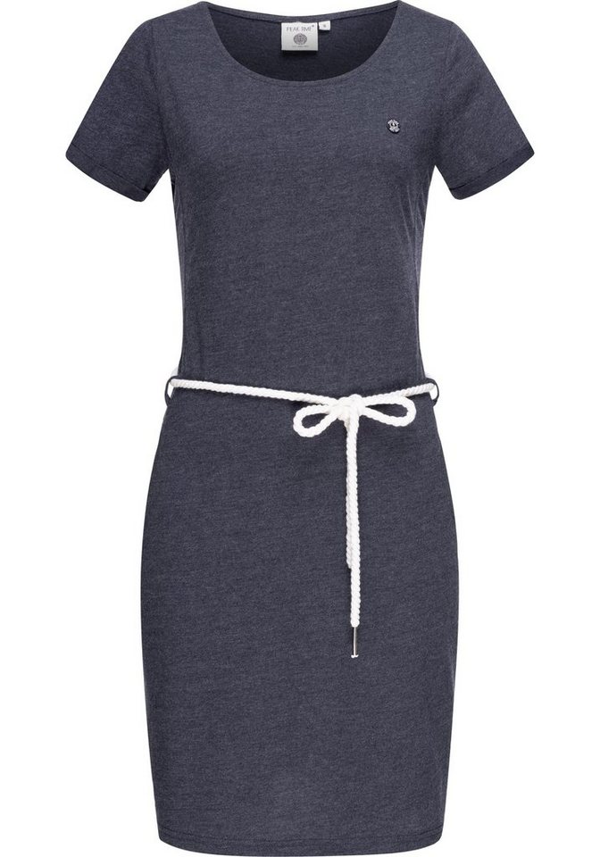 PEAK TIME Sommerkleid L80022 leichtes Jersey Strandkleid mit Kordel PEAK TIME Sommerkleid L80022 leichtes Jersey Strandkleid mit Kordel von PEAK TIME
